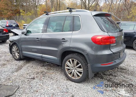2013 Volkswagen Tiguan Se из США, поврежденный, VIN WVGBV3AX2DW605059